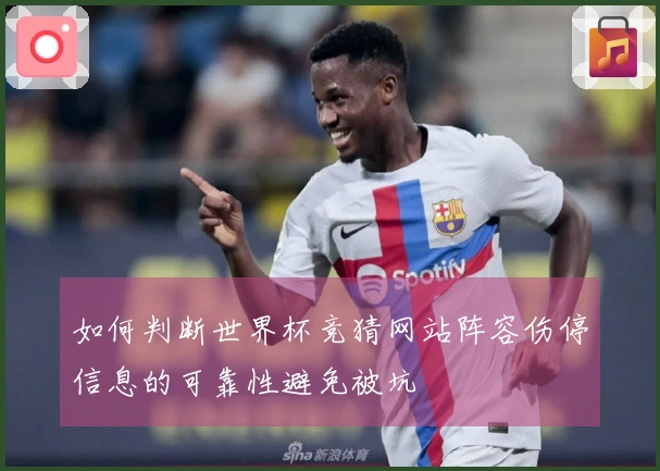 如何判断世界杯竞猜网站阵容伤停信息的可靠性避免被坑